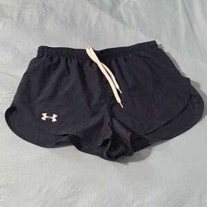 Under Armour Men Dark Blue Athletic Shorts
